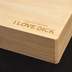 Vintage I LOVE DICK Amazon Series Promotional Wooden Box